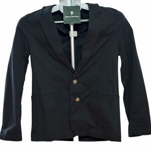 NEW Brooks Brothers Boys Black Blazer Size 14Y – Classic 2 Button Jacket